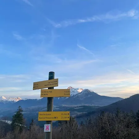 Alpesi faház L'ecrin De Bois Ponsonnas